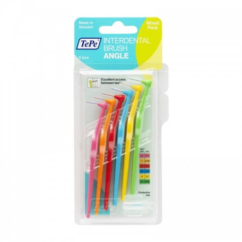 TePe Interdental Brush Angle Mixed Pack 6pcs